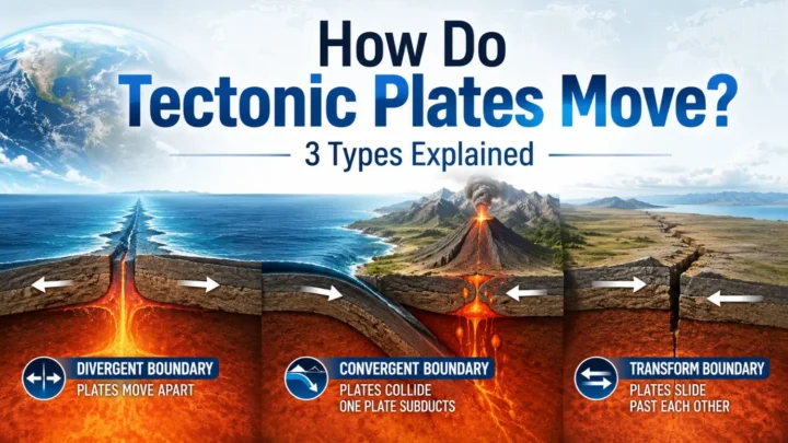 How Do Tectonic Plates Move? 3 Types Explained